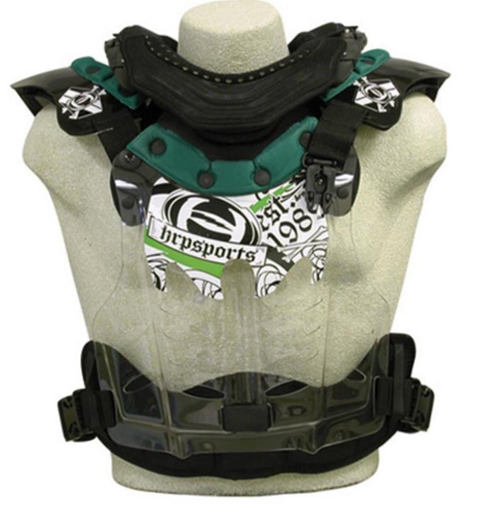 HRP Sports FlakJak LT IMS Chest Protector (XLarge, Green)