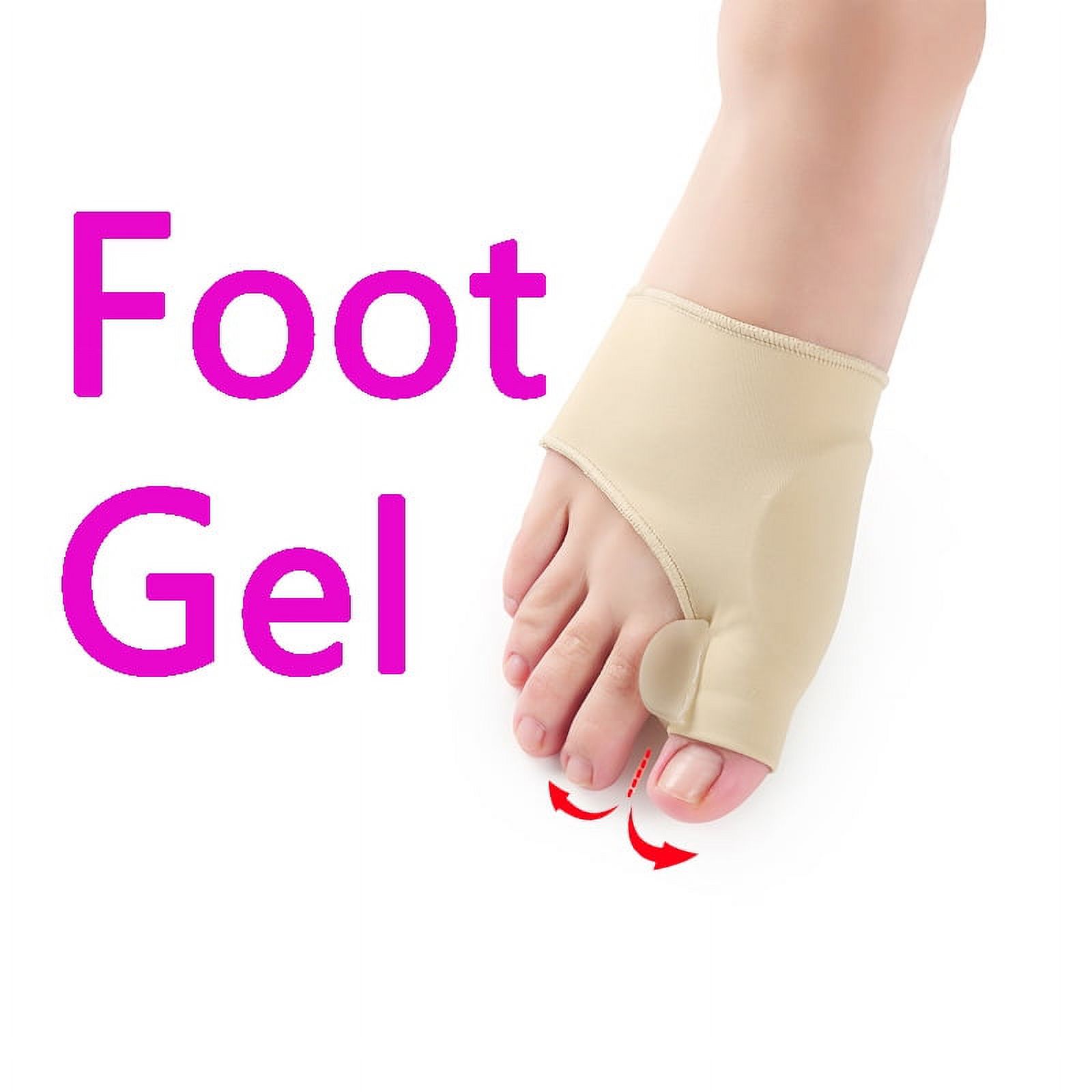 HRSR 1 Pair Hallux Valgus Corrector Orthotics Bone Thumb Adjuster