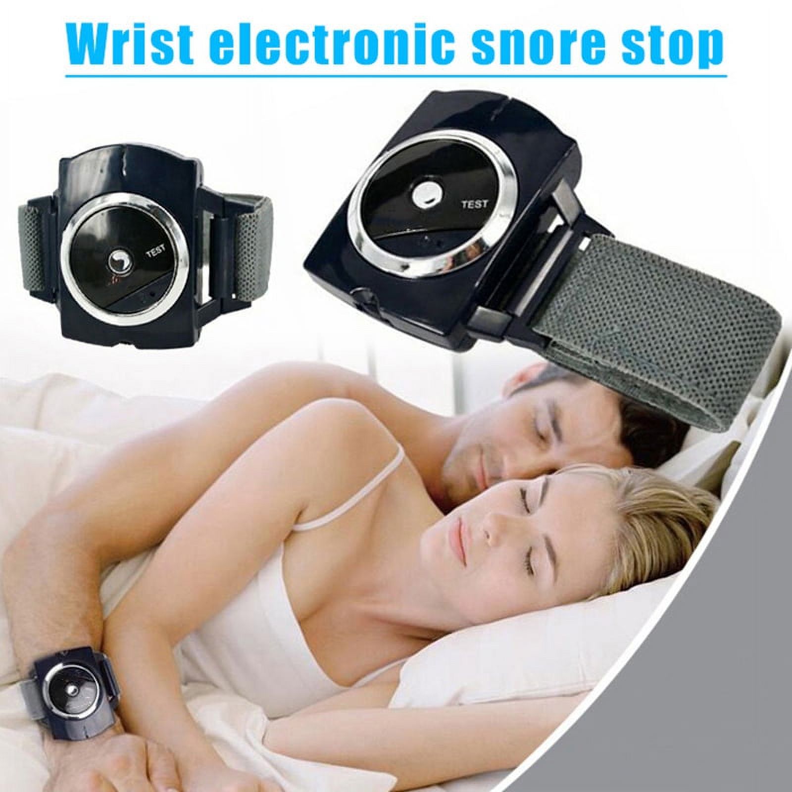 HRSR AntiSnoring Wristband Sleep Connection AntiSnore Bracelet Device