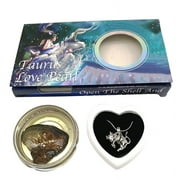 HRSR Love Pearl Creations Zodiac Wish Kit with Pendant Necklace Durable for Women Girl(Taurus)