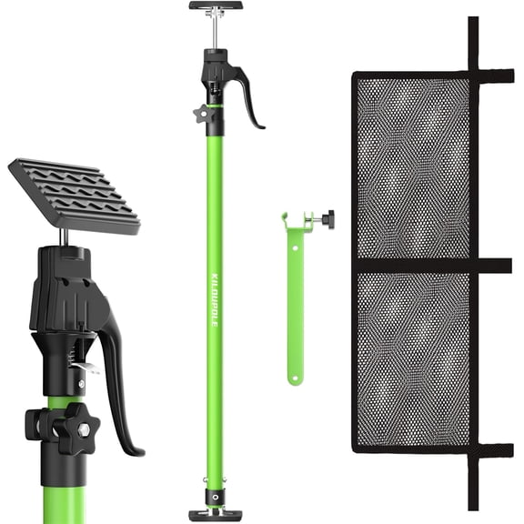 HRT Adjustable Cargo Bar, 40-79 Inch Non-Slip Truck Bed Divider, 230lb Capacity, with Cargo Net & Divider for Pickup Trucks, SUVs, Vans (1-Pack)