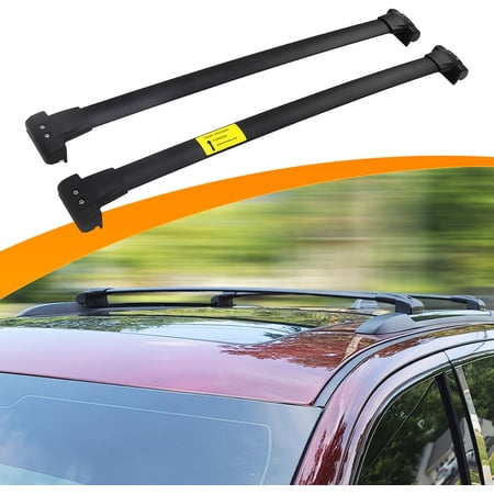 HRT Roof Rack Cross Bars for 2011-2021 Jeep Grand Cherokee, 220lb Capacity, Aluminum Alloy Cargo Luggage Bars