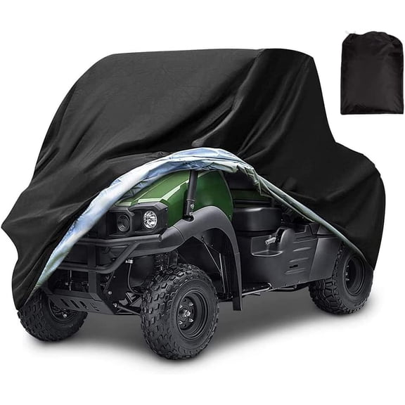 HRT Waterproof UTV Cover Heavy Duty, All-Weather Protection for Polaris RZR/Yamaha/Can-Am Defender/Kawasaki Ranger