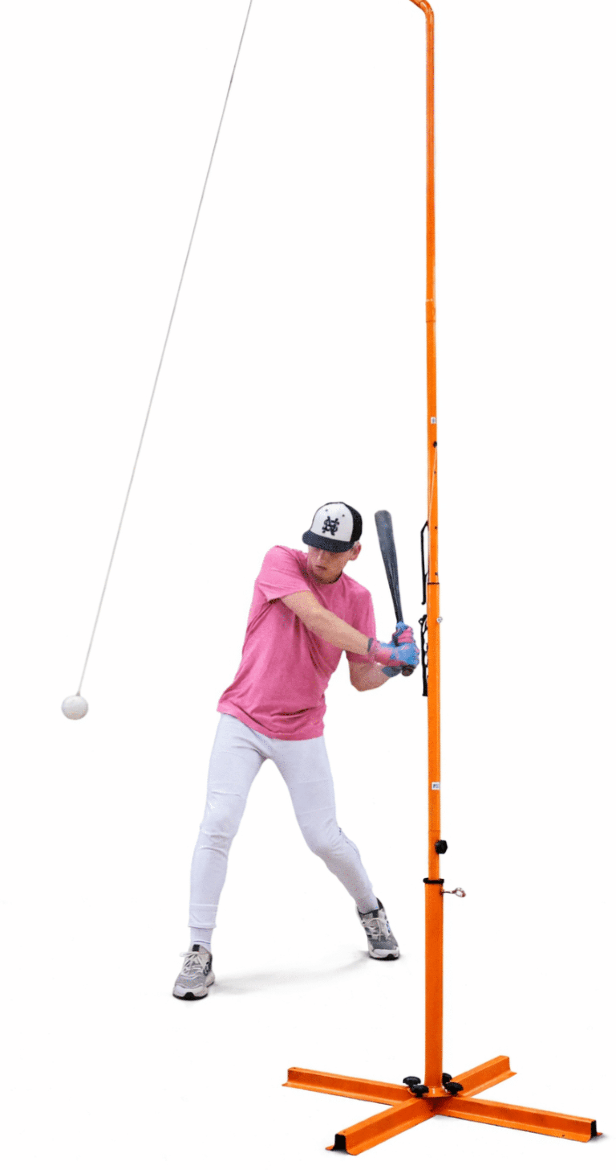 HRT3000 Home Run Trainer Adjustable Baseball and Softball Hit Trainer, Swing and Batting Training Aid for Practice and Skill Development