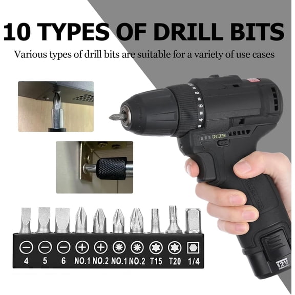 HRTGFD-15 Pcs Flexible Drill Bit Extension Set 1/4 Inch Hex Shank Bendable Drill Bit Extension 105 Right Angle Drill 90 Right Angle Screwdriver Bits 10 Short Screwdriver Bits Electric Hand Tool