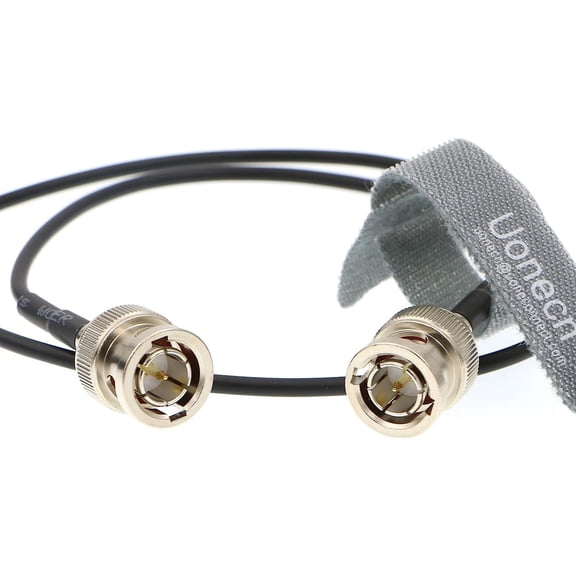HRTGFD-HD SDI Blackmagic RG179 BNC Male to Male Video Cable for HyperDeck Shuttle and BMCC BMPC Hyperdeck Cameras 19.6''