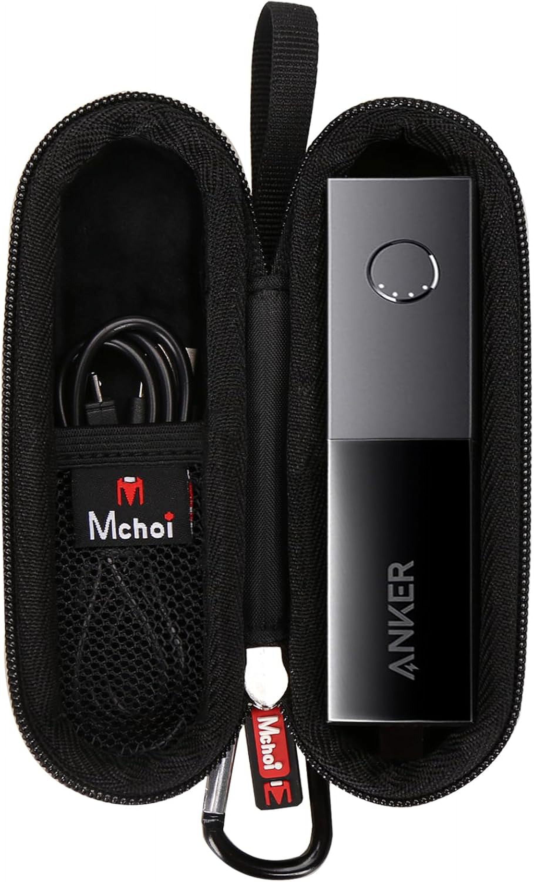 HRTGFD-Hard Case Suitable for Anker Portable Charger 511 Power Bank 5,000mAh, Waterproof Shockproof Battery Pack Holder, Case Only