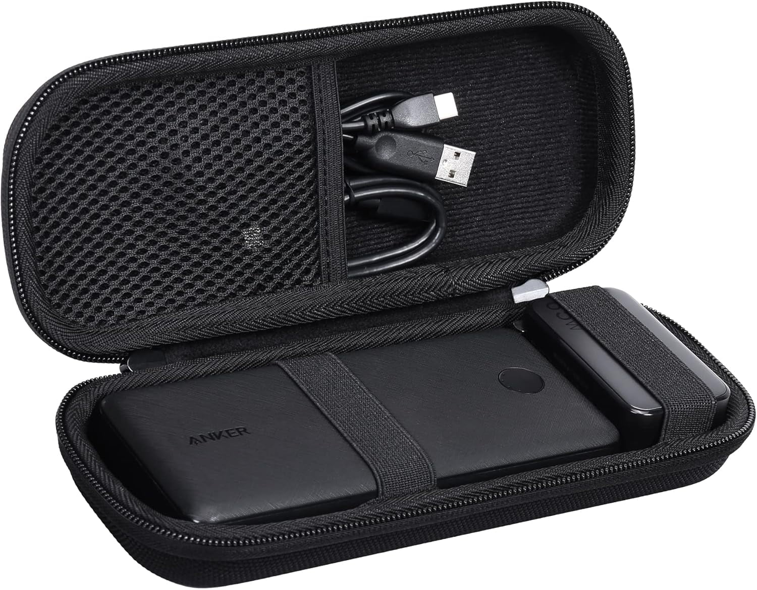 HRTGFD-Hard Travel Case Replacement for Anker Portable Charger 313 Power Bank (PowerCore Slim 10K) 10000mAh Battery Pack, Case Only