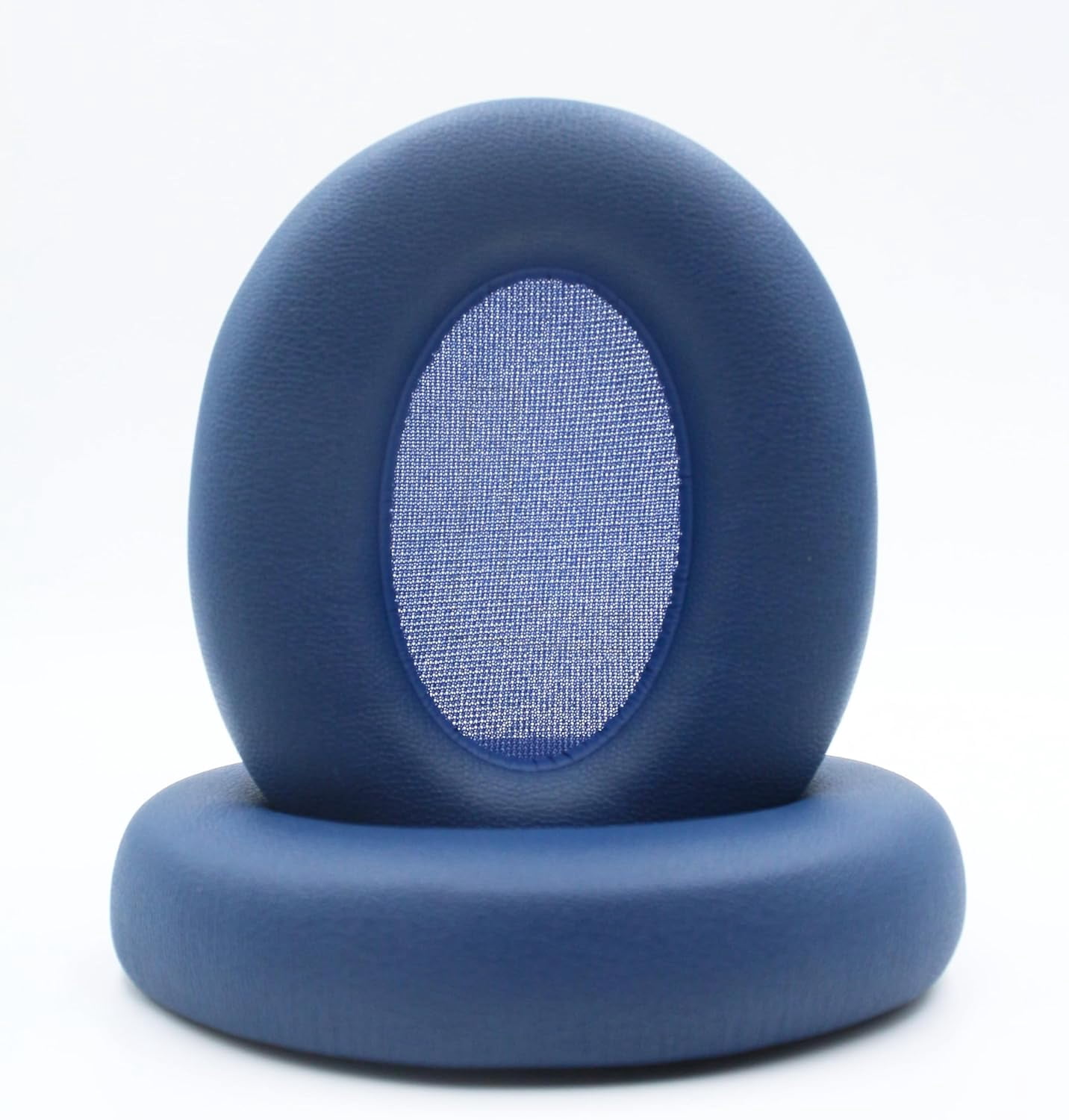 HRTGFD-Replacement Soundcore Life Q20 Ear Pads Compatible with Anker Soundcore Life Q20 / Q20 BT Headphones, Made of Protein Leather Resilient Sponge, Replacement Ear Pad Repair Accessories (Blue)