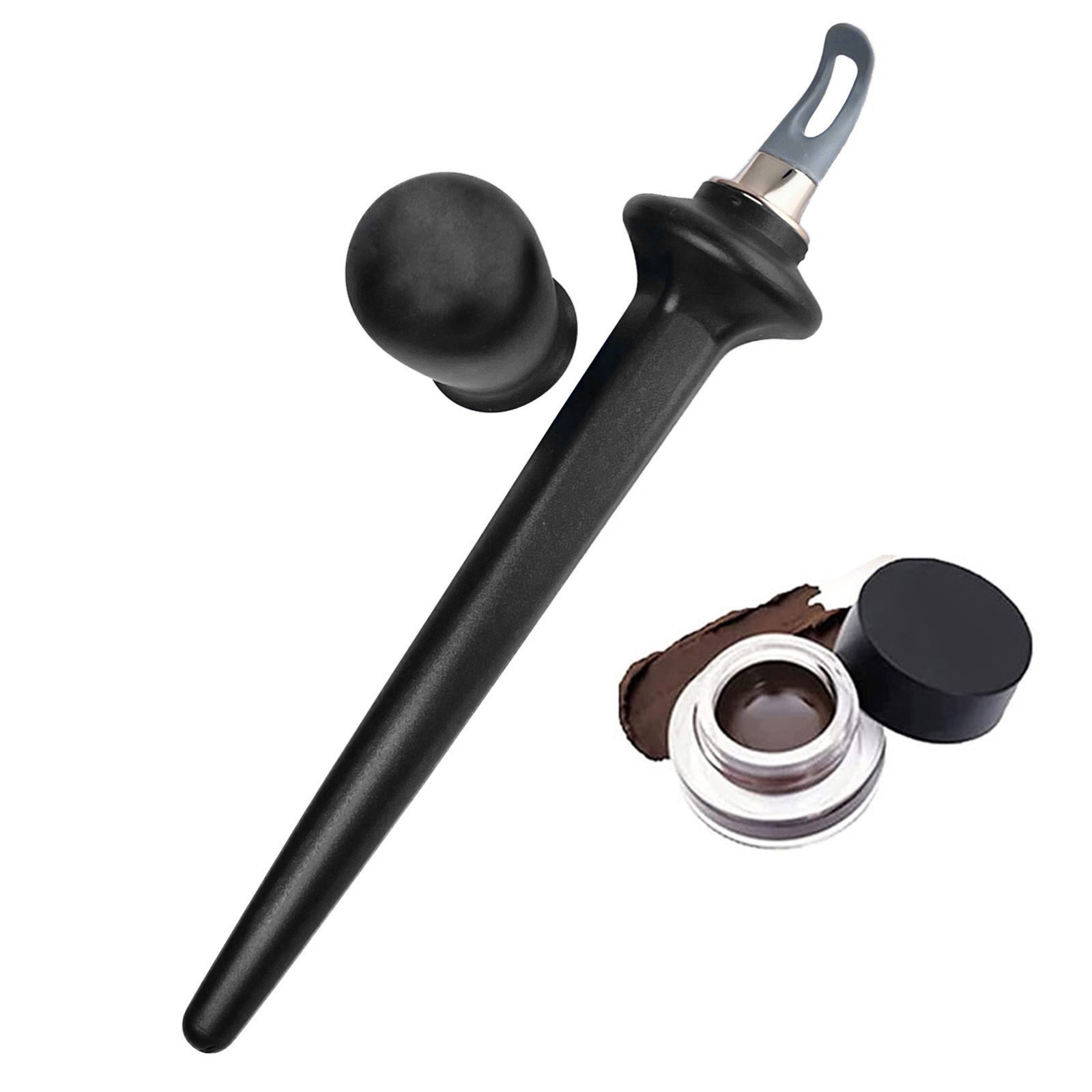 HRTMART Eye Liner Tools Easy Gel Reusable Silicone Eye Liner Brush Eye Liner For Shaky Hands