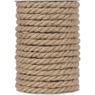 328 Feet 4mm Jute Twine, Natural Jute Rope Thick Twine Rope for