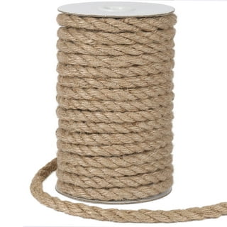 Great White Craft Twine for Arts & Crafts, Natural Durable Tying Packing String, Hand Polished, Garden, DIY Jewelry, Cooking, 200ft. Premium 100% Pure