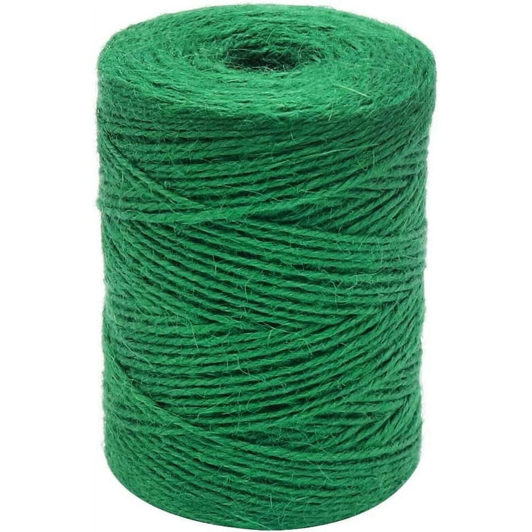 Jute Twine for Crafts, Christmas Gift Wrapping and Gardening, 328 Feet 3mm  Thick