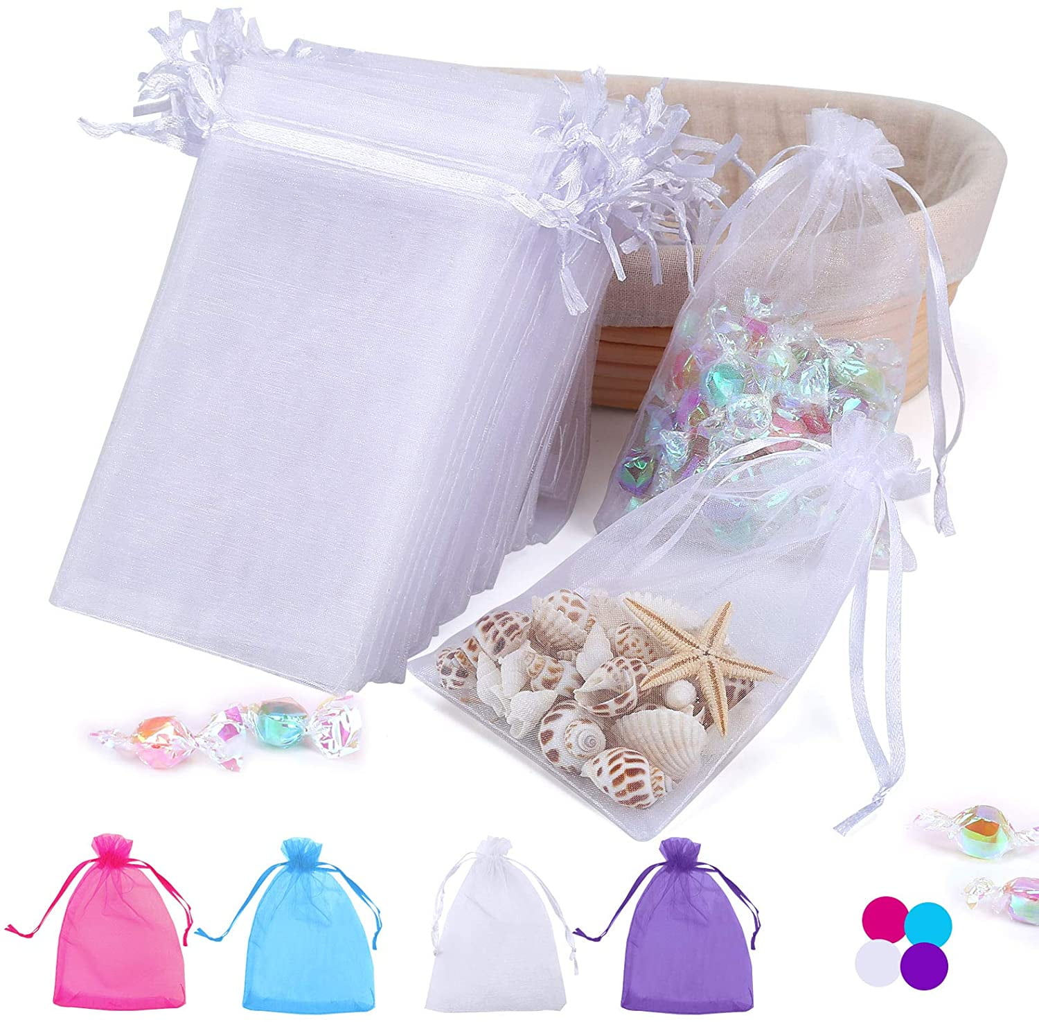Christmas Drawstring Organza Bags Gift Wrap Jewelry Pouches For Small  Business Candy Bracelet Packaging Gift Supplies46492692424019 From Yuxg,  $0.24