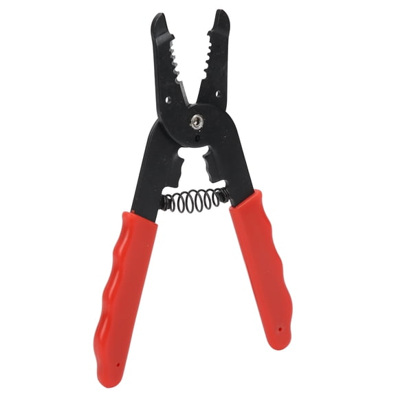 HS-1041 Multifunctional Wire Stripper and Cable Cutting Pliers, 0.9-6mm Stripping Range, Tool Steel Construction, 6.5-inch Precision Hand Tool for Electrical Projects