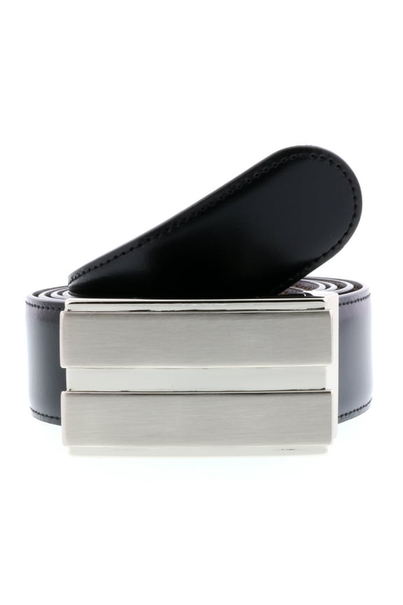 HSB 2001  Black/Brown Reversible/Adjustable Mens Belt for mens