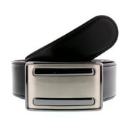 HS Collection HSB 5001  Black/Brown Reversible/Adjustable Mens Belt for mens