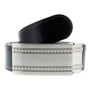 HS Collection HSB 6099  Black/Brown Reversible/Adjustable Mens Belt for mens