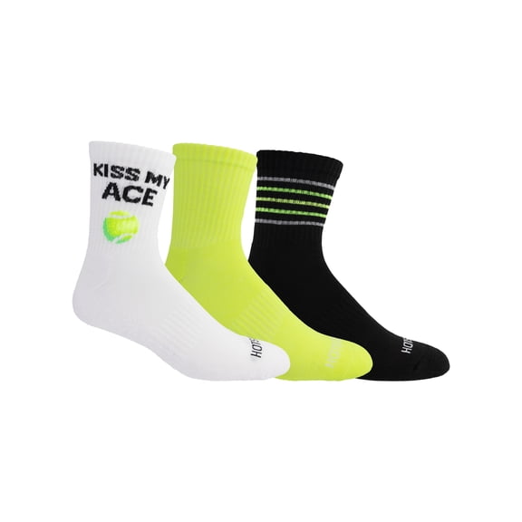 HOTSOX® Men's Ankle "Kiss my Ace" Socks, 3-pack