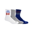thumbnail image 1 of HOTSOX® Men's Ankle "Oh Crab!" Socks, 3-pack, 1 of 7