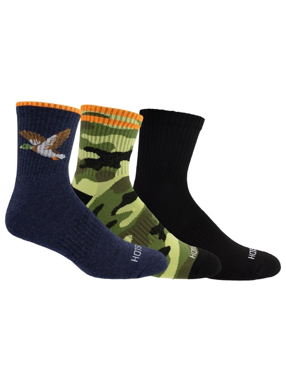 ® Men's Ankle "Duck Hunt" Socks, 3-Pack