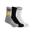 thumbnail image 1 of HOTSOX® Men's Ankle "What the Duck" Socks, 3-pack, 1 of 7