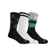 thumbnail image 1 of HOTSOX® Men's Crew Sasquatch Forest Socks, 3-pack, 1 of 6