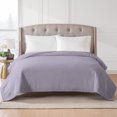 thumbnail image 1 of Hotel Style ™ Solid Oversized Soft Bed Blanket, Dark Gravel, 1 of 8