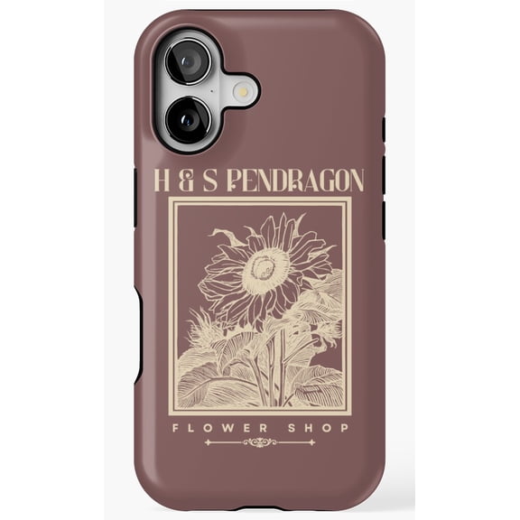 HS Pendragon Flower Shop Anime Fantasy Art Comic Scene Design Phone Case for iPhone 17 16 15 14 13 12 11 Pro Max
