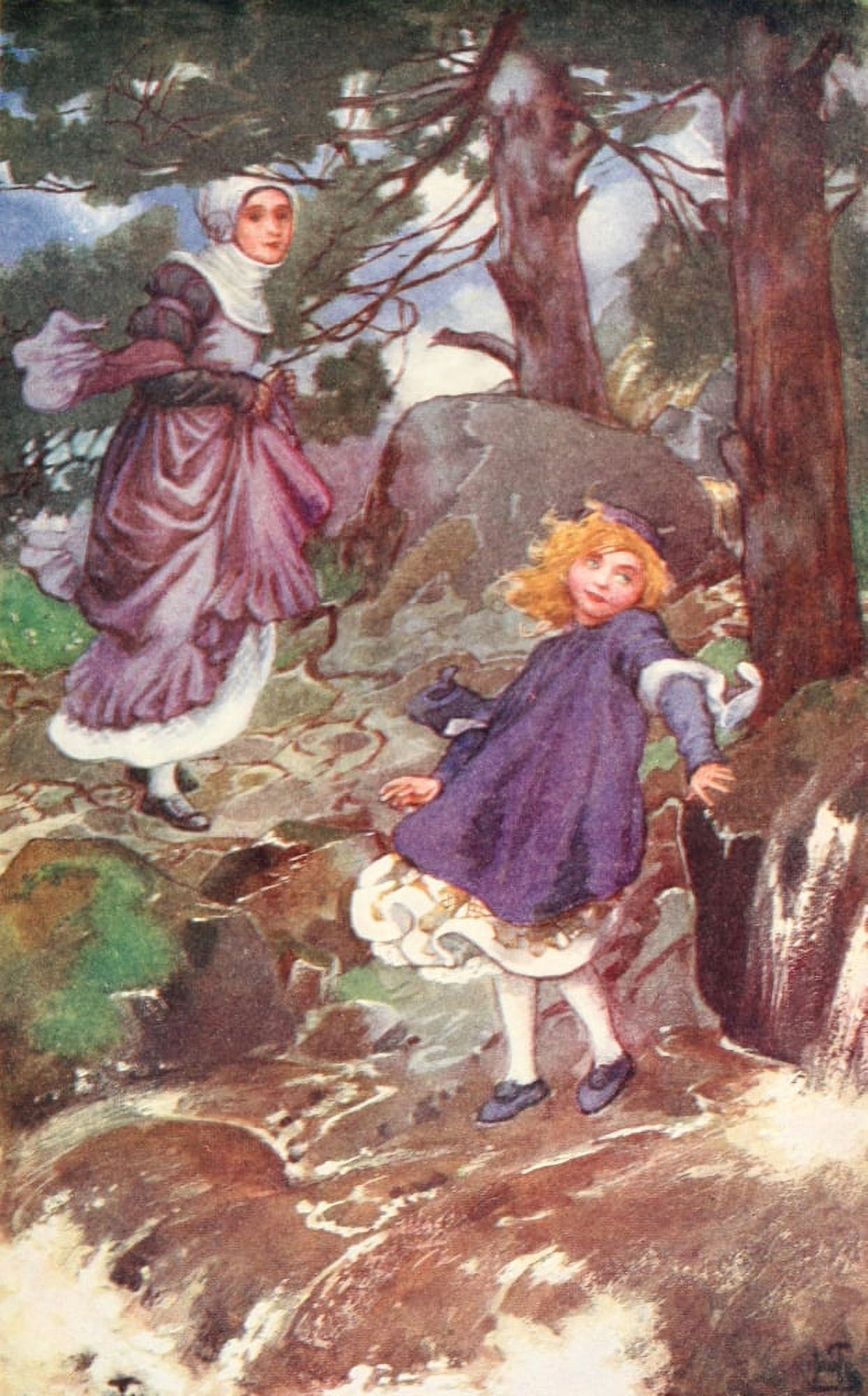 HS Princess & the Goblin 1911 Irene is delighted Canvas Art - HS (24 x 36)