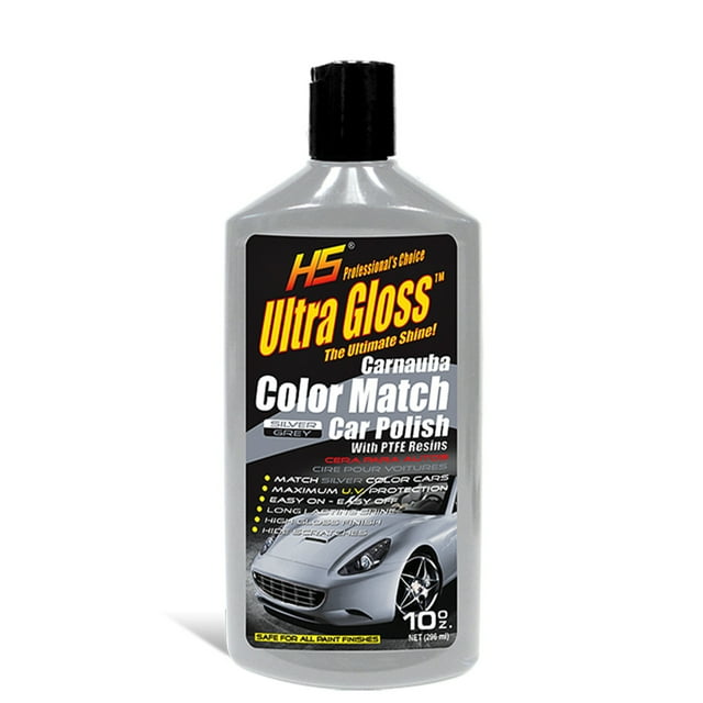 HS Ultra Gloss Car Waxes and Polishes Color Silver Grey Carnauba Waxes