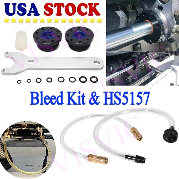 HS5157 Front Mount Hydraulic Steering Cylinder Seal Kit & Bleed Kit for Seastar