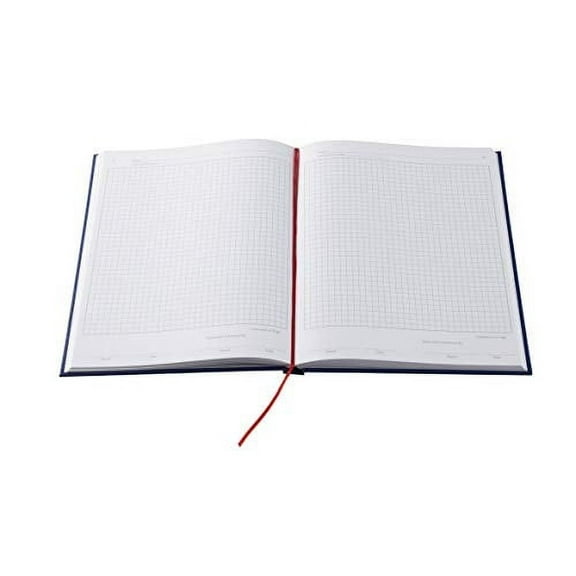 HS8610B Laboratory Notebook, 200-pages, Grid Blue, Paper$$Office