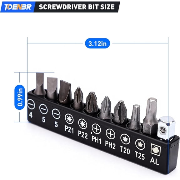 HSAPOW-105 degree Right Angle Electric Drill Adapter, Suitable for Narrow Spaces, Quick Replacement of Impact Drive and Magnetic Screwdriver Socket with Drill Bit Corner Tool Screw Hub (Short)