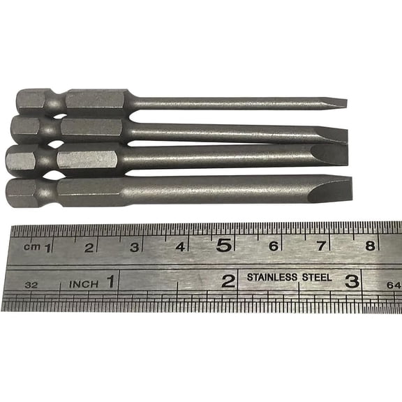 HSAPOW-12 Piece Phillips Screw Bit Set, 3 Inch Long Screwdriver Bits for Drill 1/4 Hex Shank Magnetic Drill Bit Set S2 Steel (3 Inch)