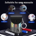 thumbnail image 1 of HSAPOW-16 Pcs Mini Screwdriver Keychains LED Flashlights Keychain Set Adult Pinata Stuffers Father's Day Neighbor Gifts for Men, Tool Party Favors No Batteries Included, 1 of 4