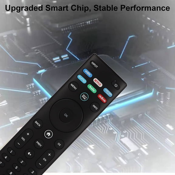 HSAPOW-2 Packs XRT140 Replaced Remote Control for Vizio Smart LED TV M50Q7-H1 M55Q7-H1 M65Q7-H1 M55Q8-H1 M65Q8-H1 V555-H1 with Watchfree Vudu Netflix Primevideo Xumo Hulu Redbox with Batteries
