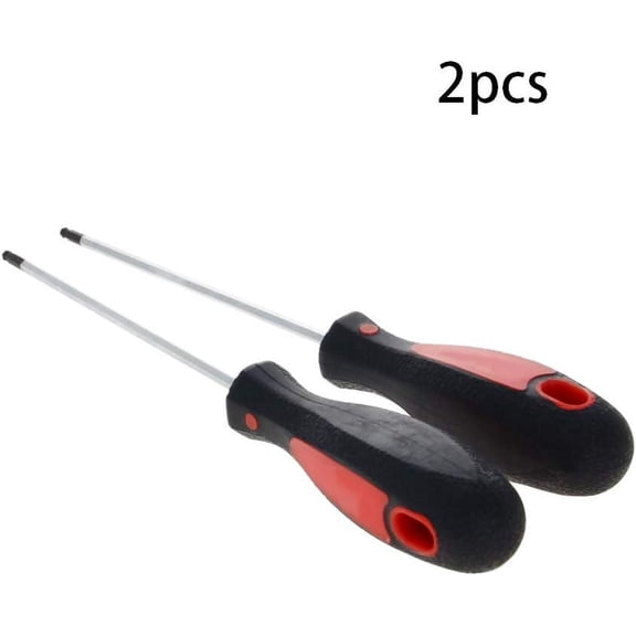 HSAPOW-3mm x 100mm Ball Head Precision Screwdriver Hex Design Wrench Hand Tool 2Pcs