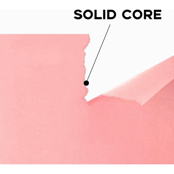 HSAPOW-50 Pack Pink Cardstock 8.5 x 11 65lb Paper, Pink Card Stock Printer Paper for Arts & Crafts, Presentations, Stationary Printing