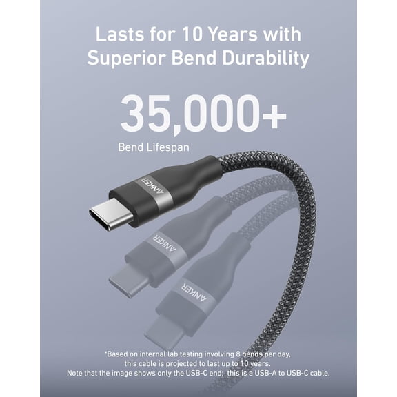 HSAPOW-Car Carplay Cable for iPhone 17 16 Pro Max Plus, Upcycled Braided USB A to USB C Car Charger Cord for Samsung Note20 and More (6FT, Black)