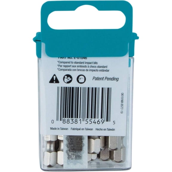 HSAPOW-E-01046 Impact XPS #2 Phillips 2" Power Bit, 15/pk
