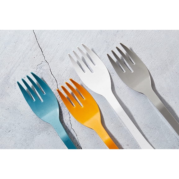HSAPOW-Eco Fork Open Stock, Bulk,12 Piece Set, Gray, 12 Knork Forks