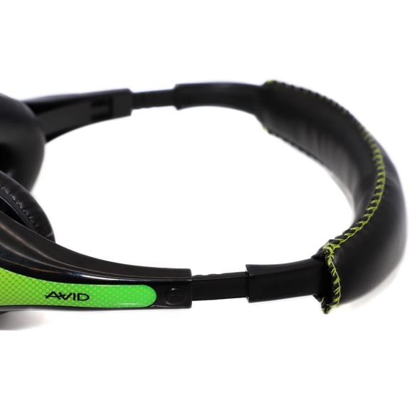 HSAPOW-Education AE-36-GR Stereo Classroom Computer Headset with Boom Microphone, Single TRRS Plug, Green