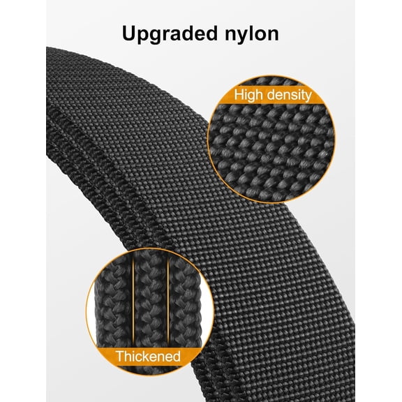 HSAPOW-Stretch Tactical Belt for Men, Military Work Rigger Hiking 1.5" Elastic Nylon Web Ratchet Quick Release Belt
