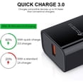 thumbnail image 1 of HSAPOW-USB Type C Charger Fast Charge Dual USB Wall Plug Charging Blocks Android C Charger Cable Cord for Samsung Galaxy S24 S23 S22 S21 Ultra Plus S20 FE S10 S9 Note 20 10 A10e A01 A11 A12 A21 A20 A, 1 of 3