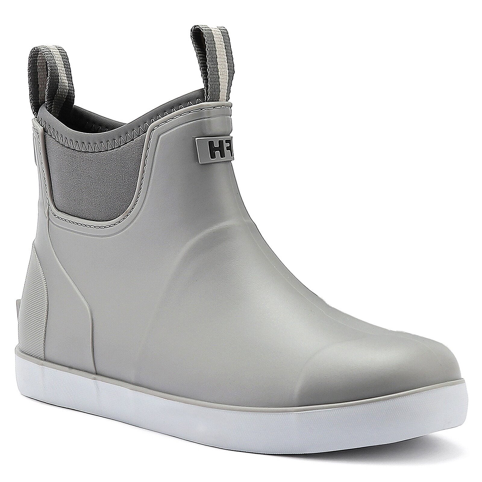 Fish Suff HSBDNZQ Men's Deck Boots, Waterproof Ankle Rain Boots, Anti-Slip Rubber ...