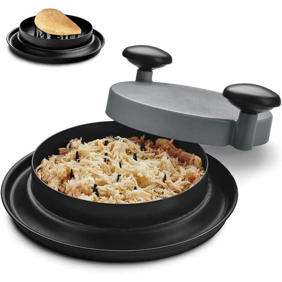 HSC Gray Chicken Shredder, Alternative to Bear Claws Meat Shredder, Meat Shredding Tool with Handles and Non-Skid Base Suitable for Pulled Pork, Beef and Chicken