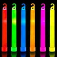 thumbnail image 1 of 32 PCS Ultra Bright 6 Inch Glow Sticks - Emergency Bright Chem Glow Sticks with 12 Hour Duration - Camping, Hiking Glow Stick Lights - for Parties and Kids Activities - Blackout Or Storm Ready Use, 1 of 7