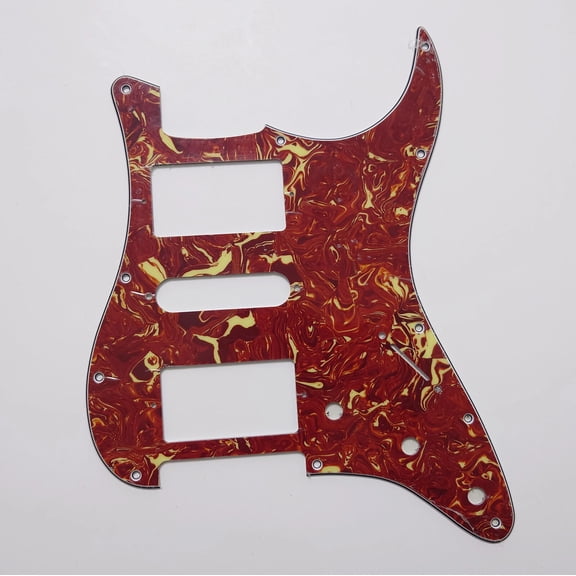 HSH Prewired Guitar Strat Pickguard Set,With Kill Swith Ainico 5 Humbucker Pickups Coil Splitting Switch Multi Switch Harnesses