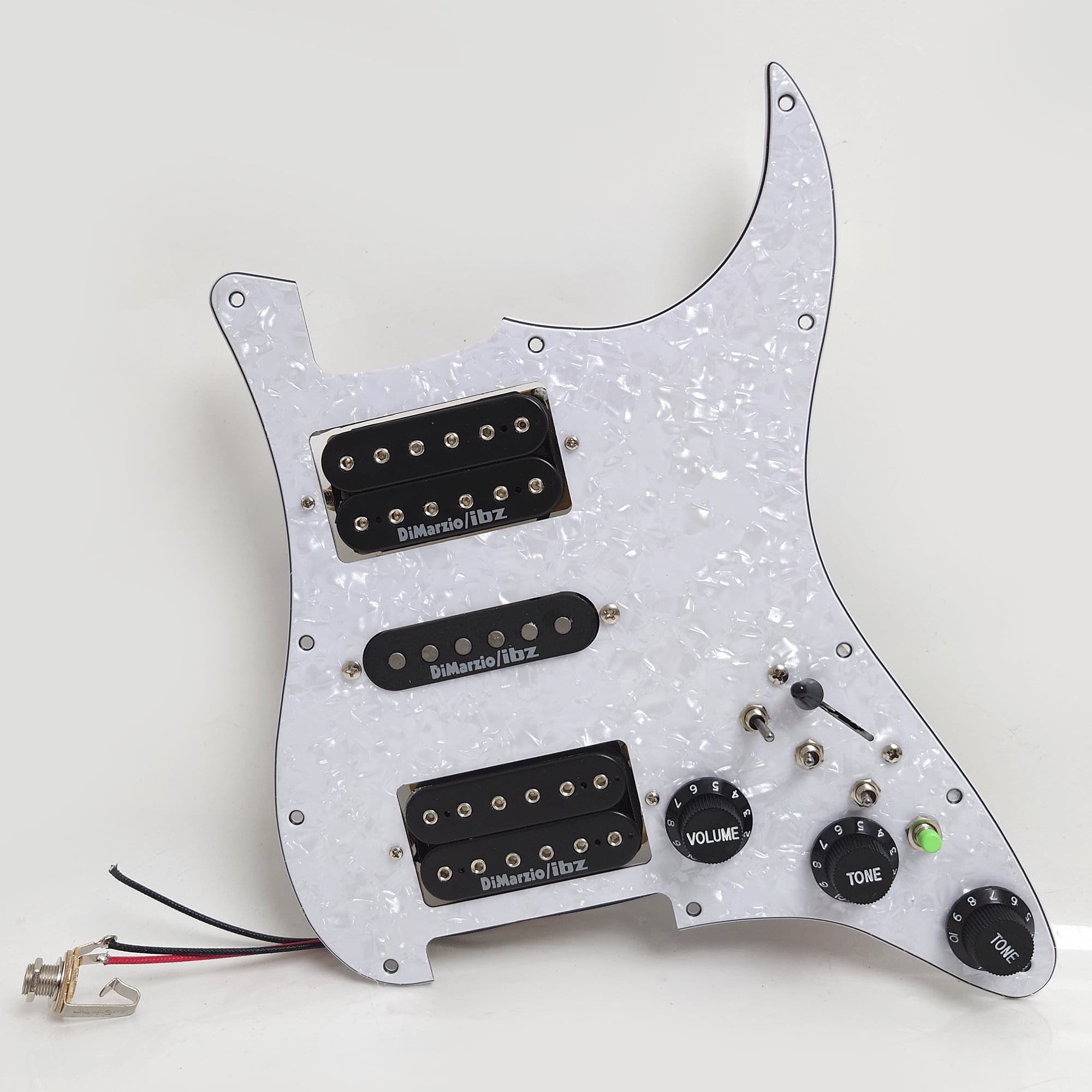 HSH Prewired Loaded Pickguard, with Alnico 5 Humbucker Pickup, for Fender Strat Guitar